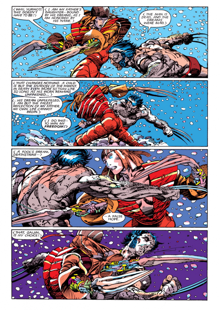 wolverine vs lady letal