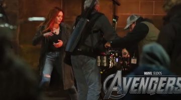 Veja os bastidores das gravações da Scarlet Witch em Vingadores: Guerra Infinita