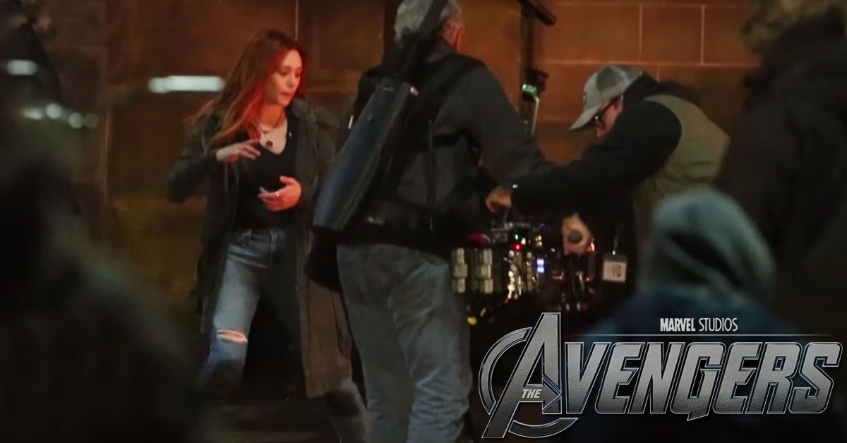 Veja os bastidores das gravações da Scarlet Witch em Vingadores: Guerra Infinita