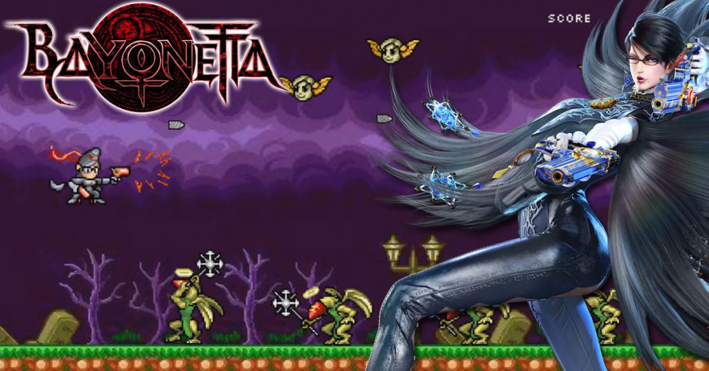 Jogo grátis de 8-bits de Bayonetta revela um segredo sobre a franquia