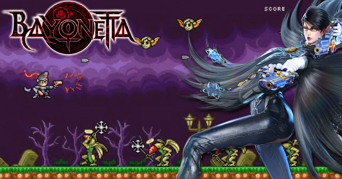 Jogo grátis de 8-bits de Bayonetta revela um segredo sobre a franquia