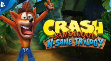 Assista ao gameplay do remaster da trilogia de Crash Bandicoot