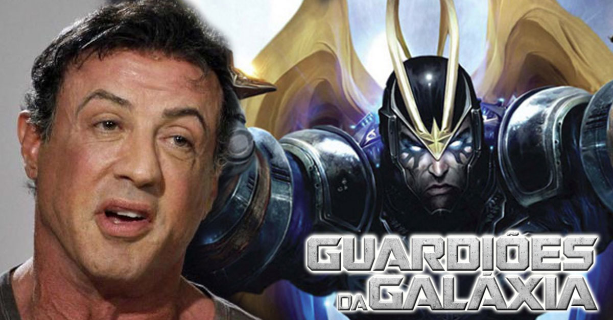 Stallone pode ser Starhawk no filme Guardiões da Galáxia 2