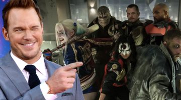 Chris Pratt afirma que Esquadrão Suicida introduziu personagens demais