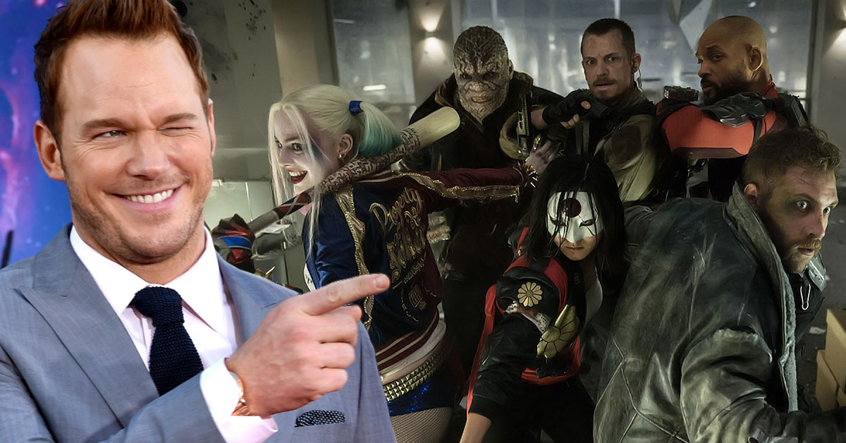 Chris Pratt afirma que Esquadrão Suicida introduziu personagens demais