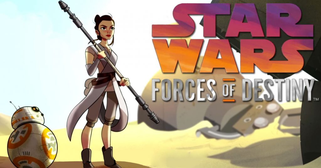 ‘Star Wars Forces of Destiny’ celebra os heróis icônicos em curtas animados