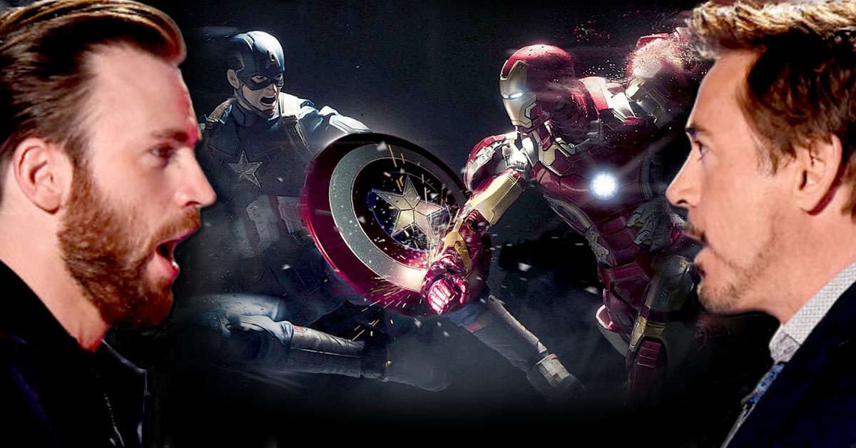 Chris Evans afirma que Robert Downey Jr. está mais perto de deixar MCU do que ele