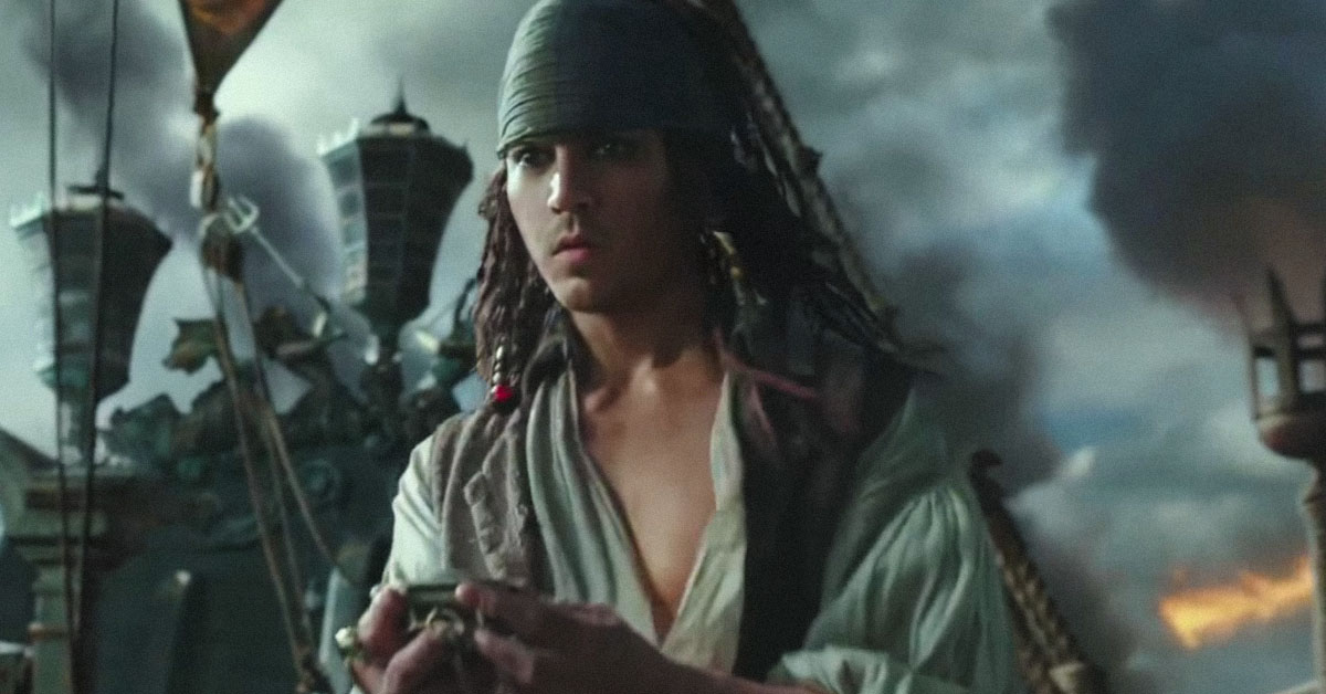 Vilão do novo Piratas do Caribe seria mulher, mas Johnny Depp vetou