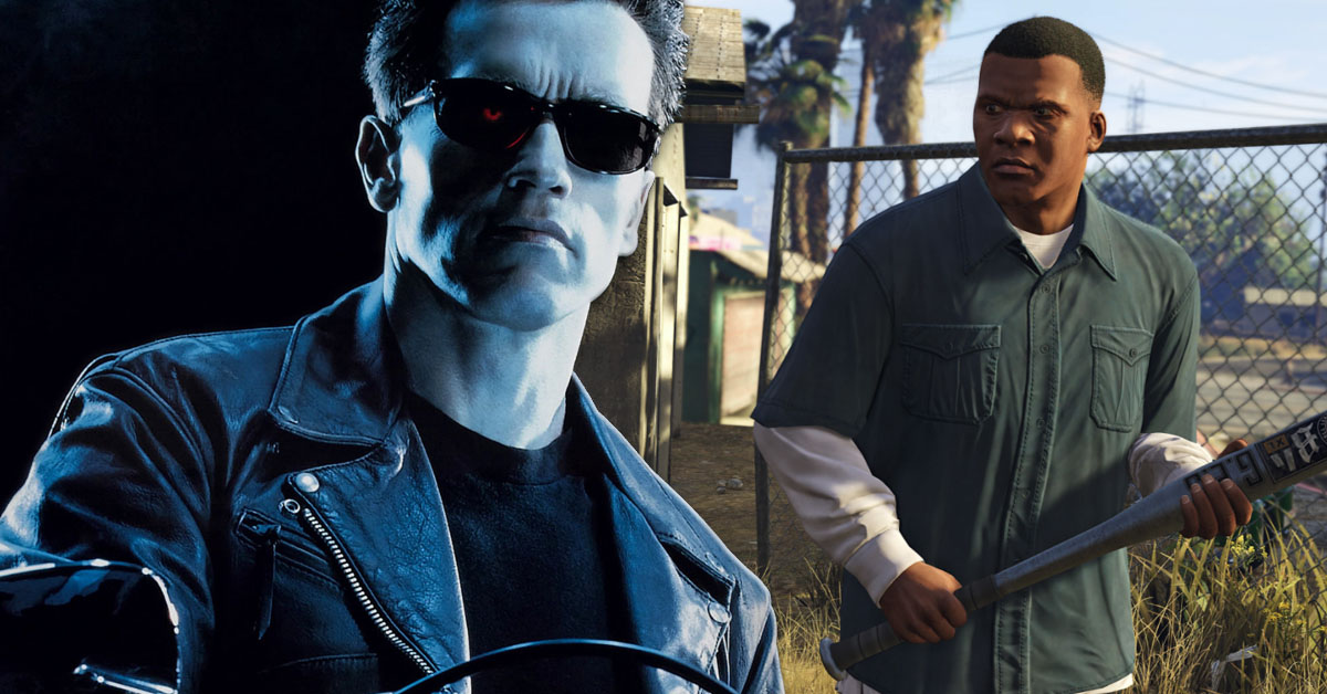 Russos recriam o filme Exterminador do Futuro 2 dentro de GTA 5