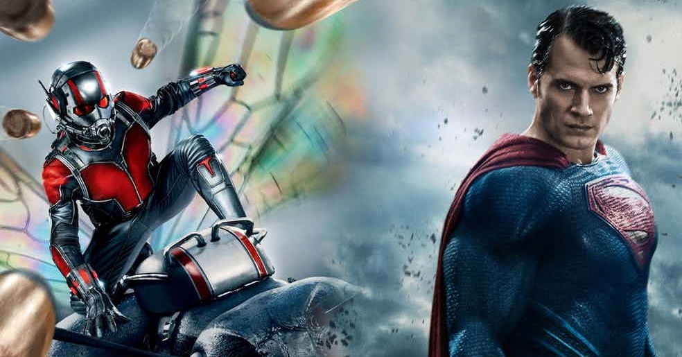 Homem-Formiga ganharia luta contra Superman, afirma físico da Marvel