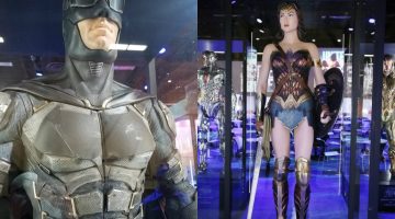 Exposição mostra trajes usados nas filmagens de Liga da Justiça; veja