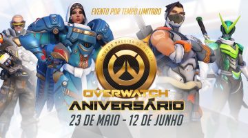 Overwatch tem evento de aniversário com novos mapas, skins e surpresas