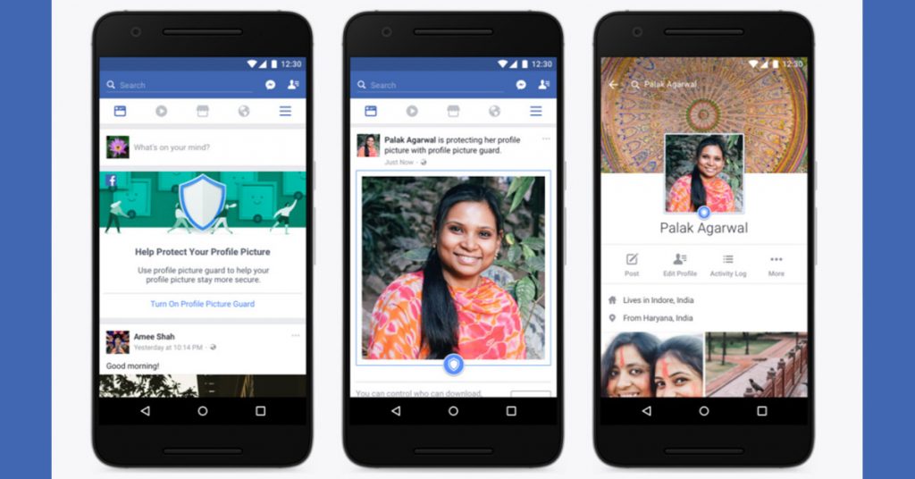 Facebook está testando uma nova função para impedir o roubo de fotos