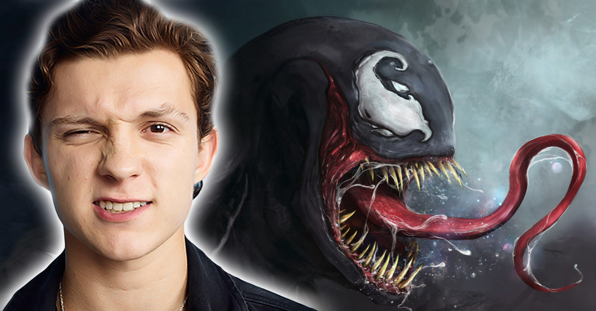 Tom Holland elogia o novo filme do Venom, dizendo que ele é “muito legal”