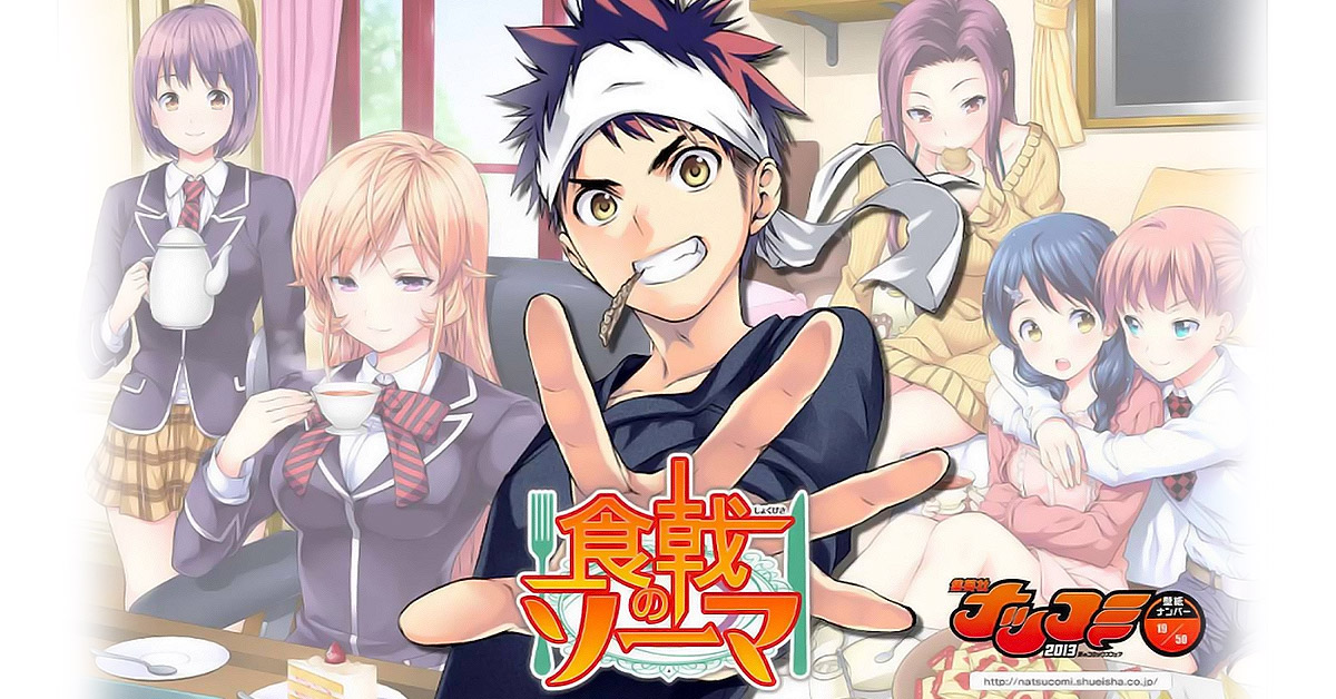 Anime de Shokugeki no Souma ganha a sua terceira temporada