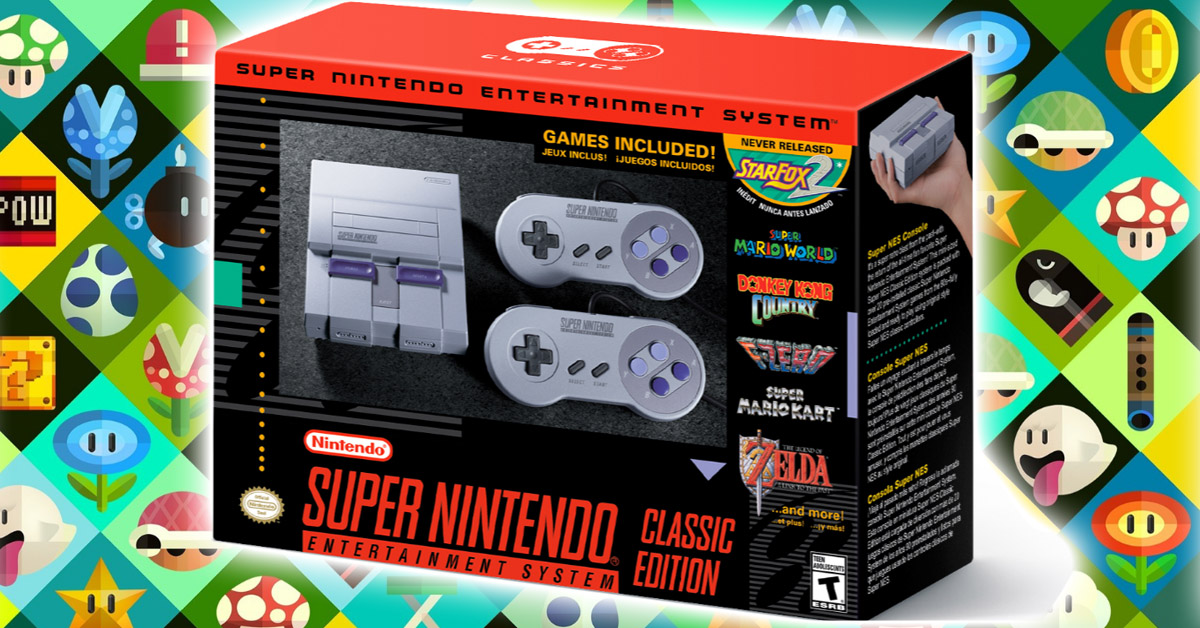 Nintendo anuncia o Super NES Classic Edition e a lista de jogos