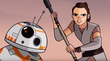 Veja a primeira aventura de Rey e BB-8’s em Star Wars: Forces of Destiny
