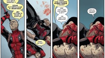 Quadrinho de Deadpool faz piada com cena de Batman vs. Superman