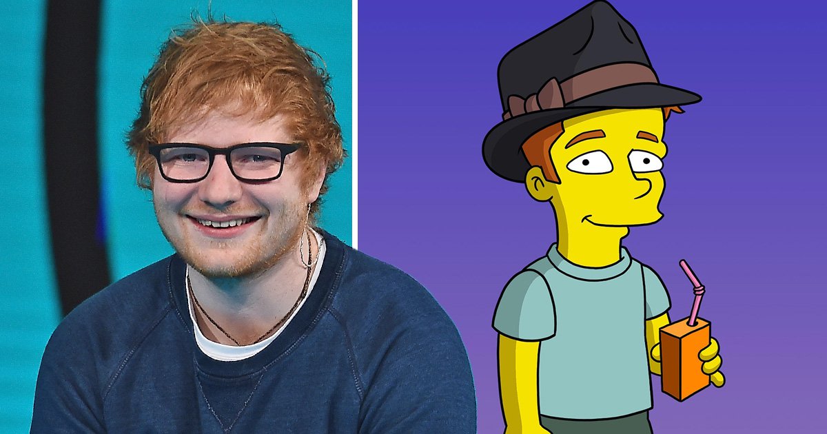 Após Game of Thrones, Ed Sheeran viverá affair com Lisa em Os Simpsons