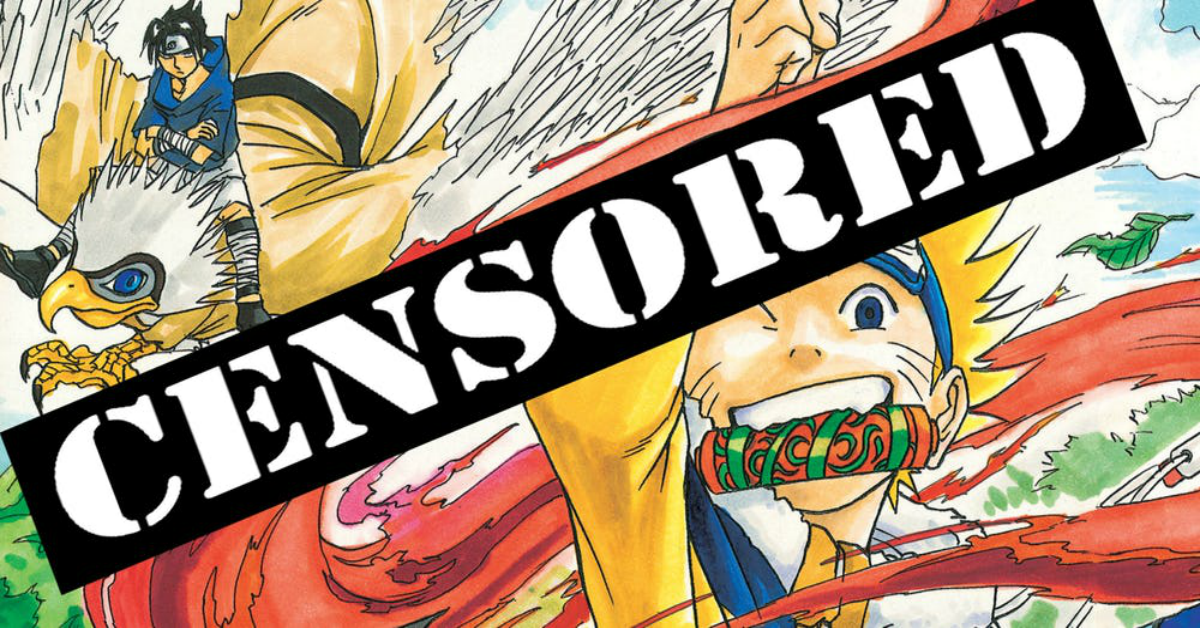 15 ocasiões em que o mangá e o anime de Naruto sofreram censura