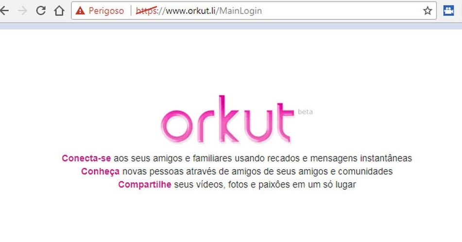 Cuidado! ‘Orkut.li’, suposta nova versão do Orkut, pode ser fraude