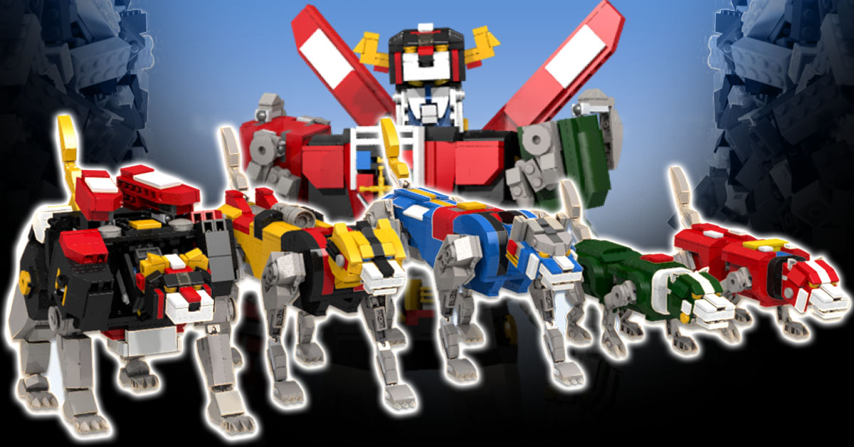 LEGO lança nova coleção incrível baseada em Voltron