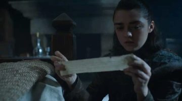 Leia a carta vista por Arya em ‘Eastwatch’, de Game of Thrones