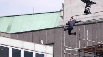 Veja o acidente de Tom Cruise durante filmagens de Missão Impossível 6