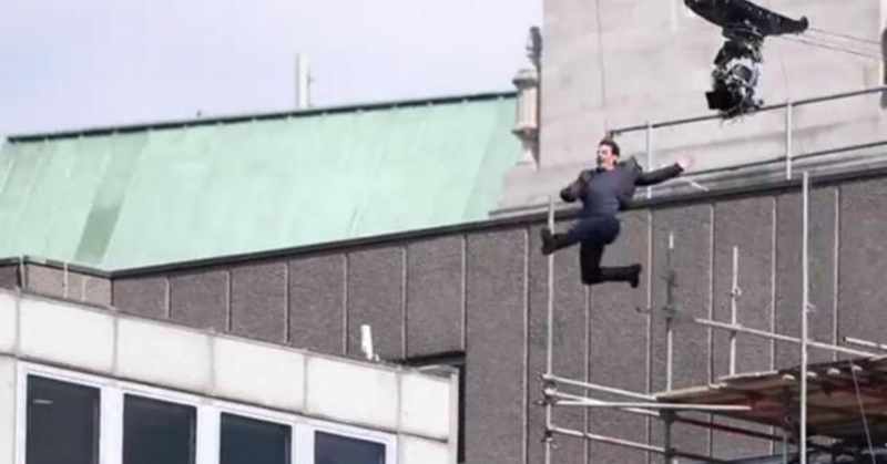Veja o acidente de Tom Cruise durante filmagens de Missão Impossível 6