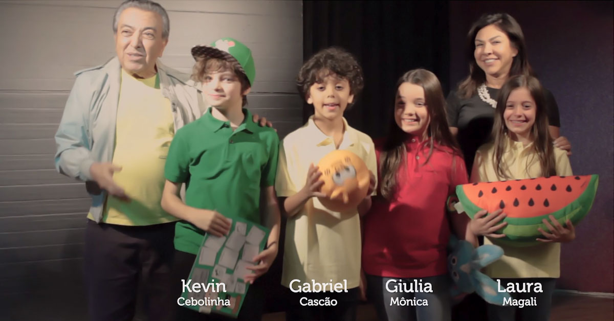 Turma da Mônica – Laços apresenta o seu elenco mirim