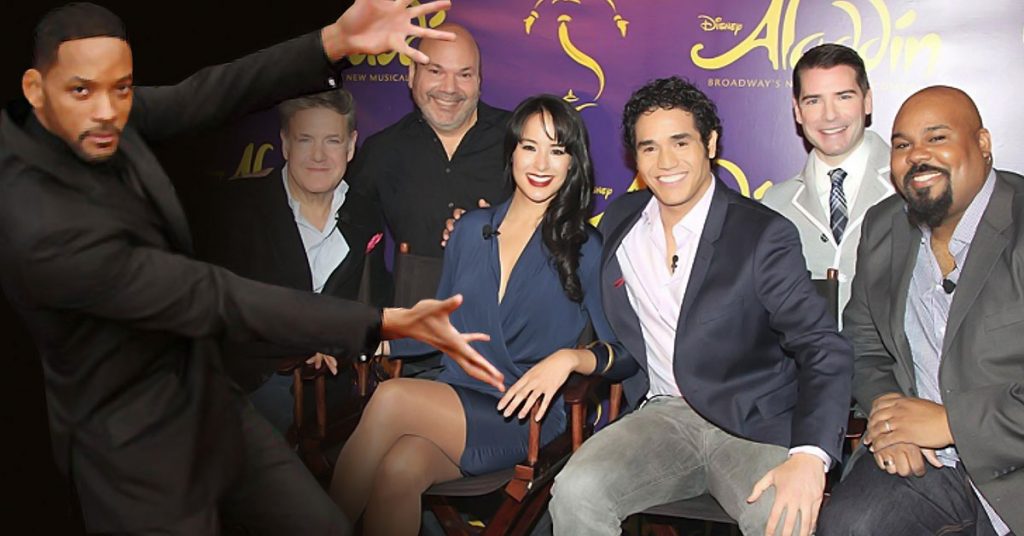 Will Smith divulga primeira foto dos bastidores do filme de Aladdin