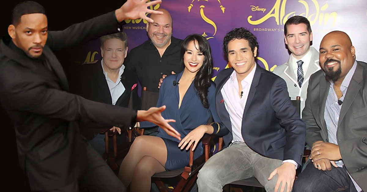 Will Smith divulga primeira foto dos bastidores do filme de Aladdin