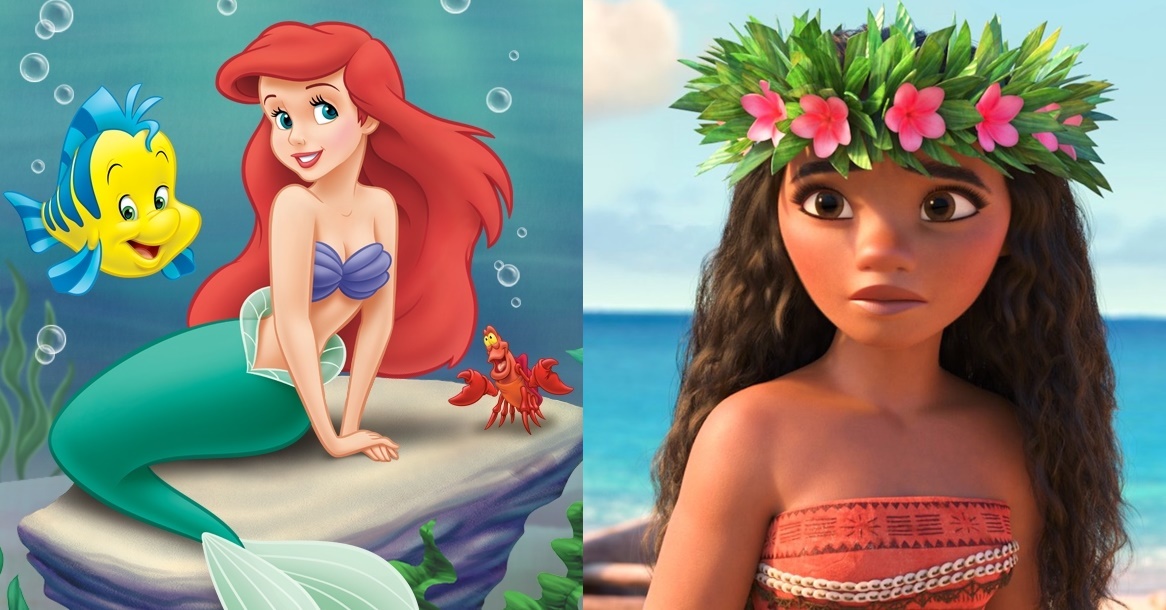 Fãs da Disney criam teoria curiosa sobre Pequena Sereia e Moana
