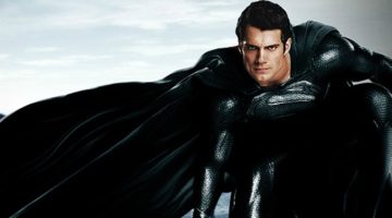 Guia da Warner retrata Superman com traje preto em Liga da Justiça
