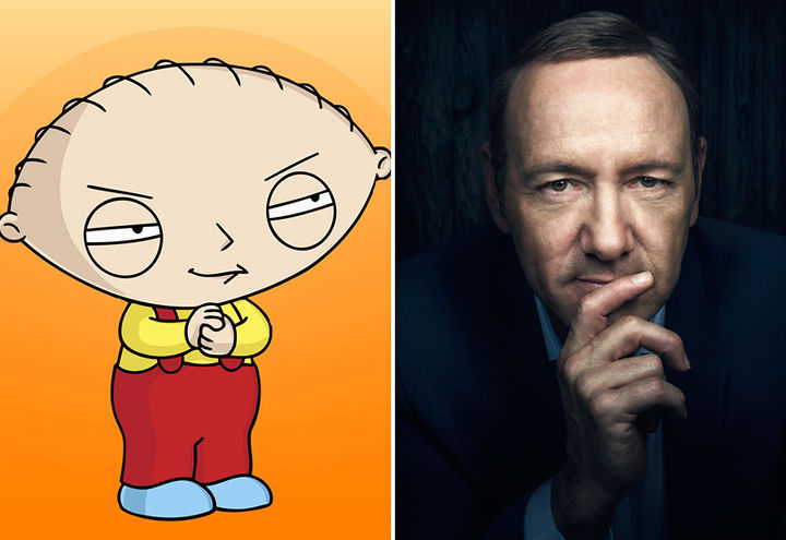 Em 2005, desenho Family Guy já sugeria abuso sexual de Kevin Spacey
