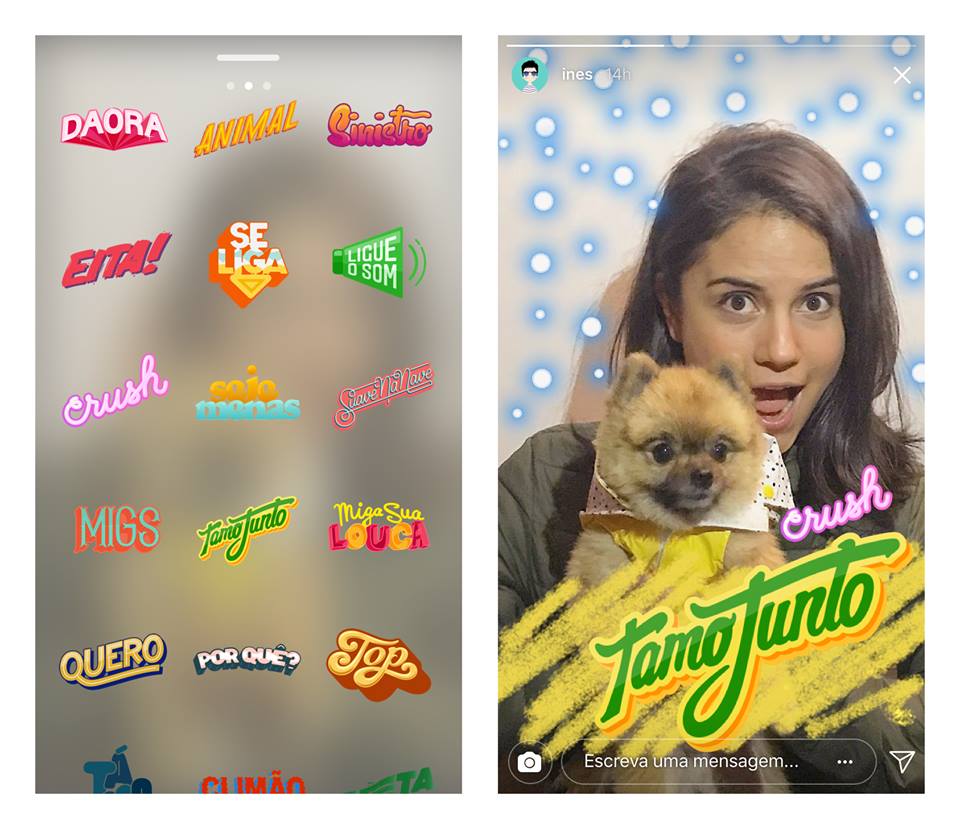 De ‘top’ a ‘lacrou’: Instagram Stories ganha stickers exclusivos para o Brasil