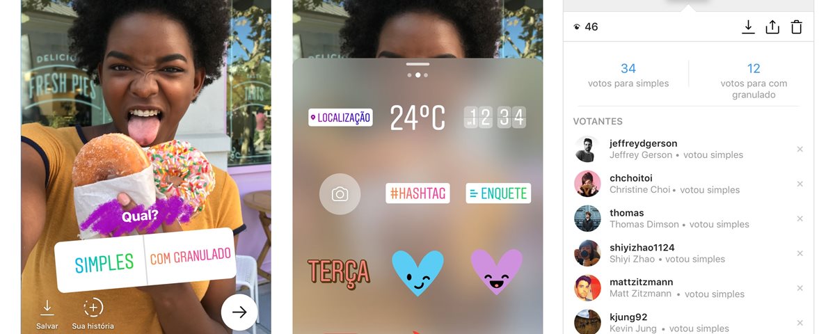 Instagram: agora é possível criar enquetes interativas nas Stories