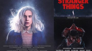 Pôsteres de Stranger Things são releituras de clássicos dos anos 70 e 80