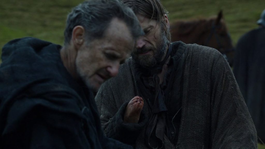 Qyburn cura Jamie Lannister