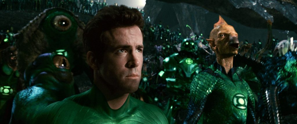Top 6 filmes de heróis que precisam de reboot - Ryan Reynolds como Lanterna Verde