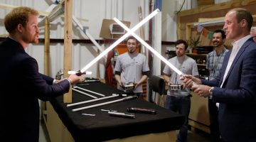 É oficial: Príncipes William e Harry estarão em Star Wars: Os Últimos Jedi