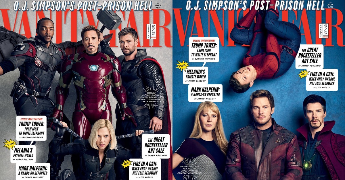 Revista traz fotos e informações reveladoras de Vingadores: Guerra Infinita