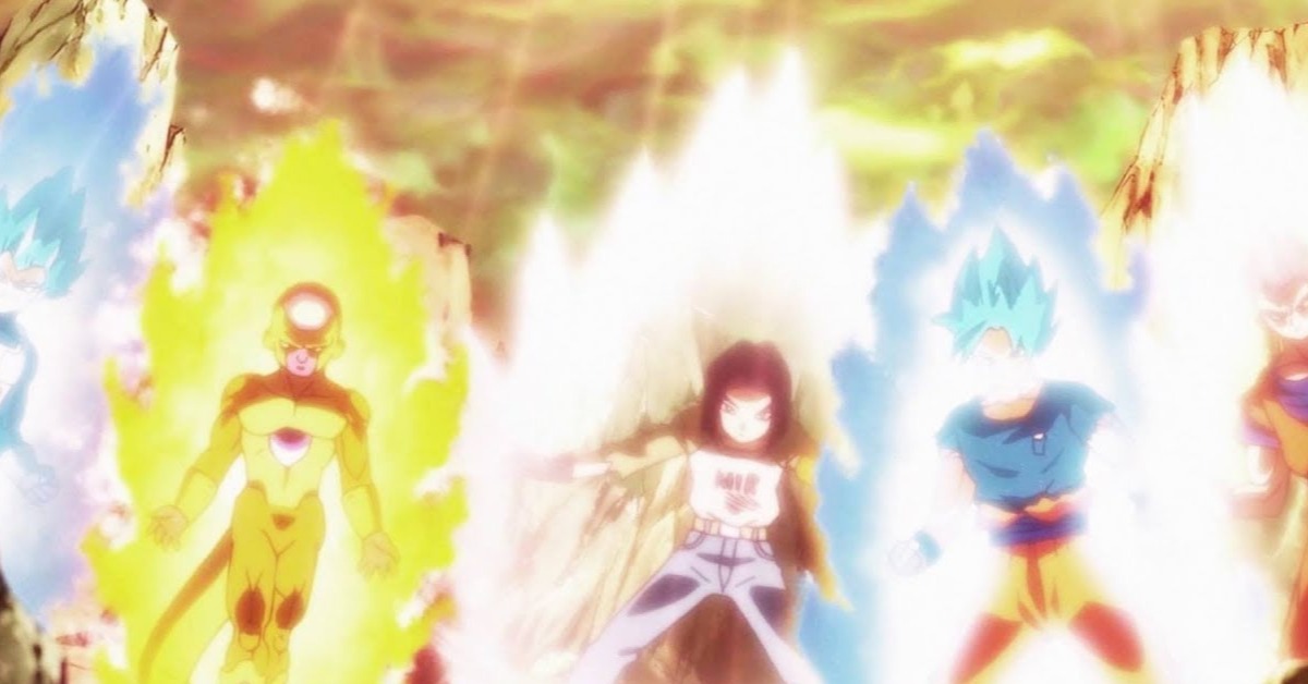 Dragon Ball Super: a luta em equipe do Universo 7 e Vegeta vs Jiren