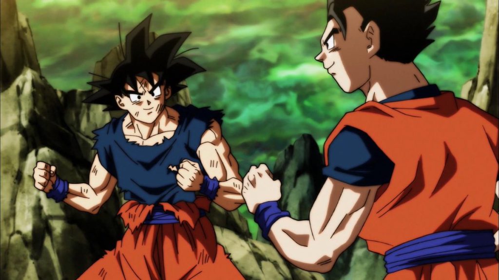 dragon ball super-goku e gohan