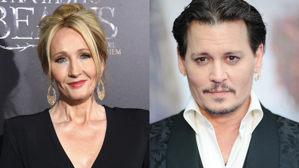 J.K. Rowling teria bloqueado fã que questionou Johnny Depp em filme