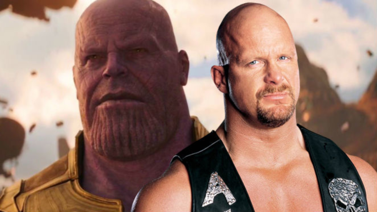 Fãs notam mudanças na cor de Thanos e semelhança com lutador da WWE