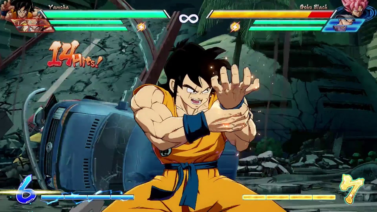 Yamcha vira piada de outros personagens em Dragon Ball FighterZ