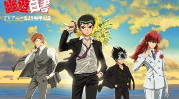 Yu Yu Hakusho ganha especial para celebrar os 25 anos do anime