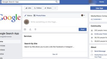 Página falsa que se passa pelo Google confunde usuários no Facebook
