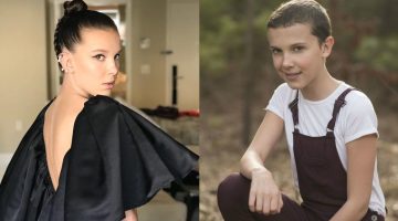 ‘Você não precisa de cabelo para ser bonita’, diz Millie Bobby Brown
